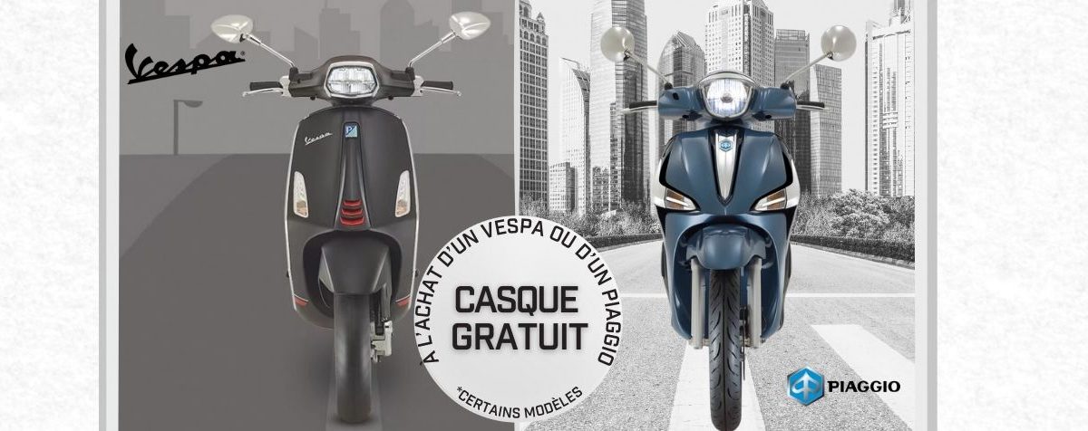 Promotion lancement Vespa & Piaggio